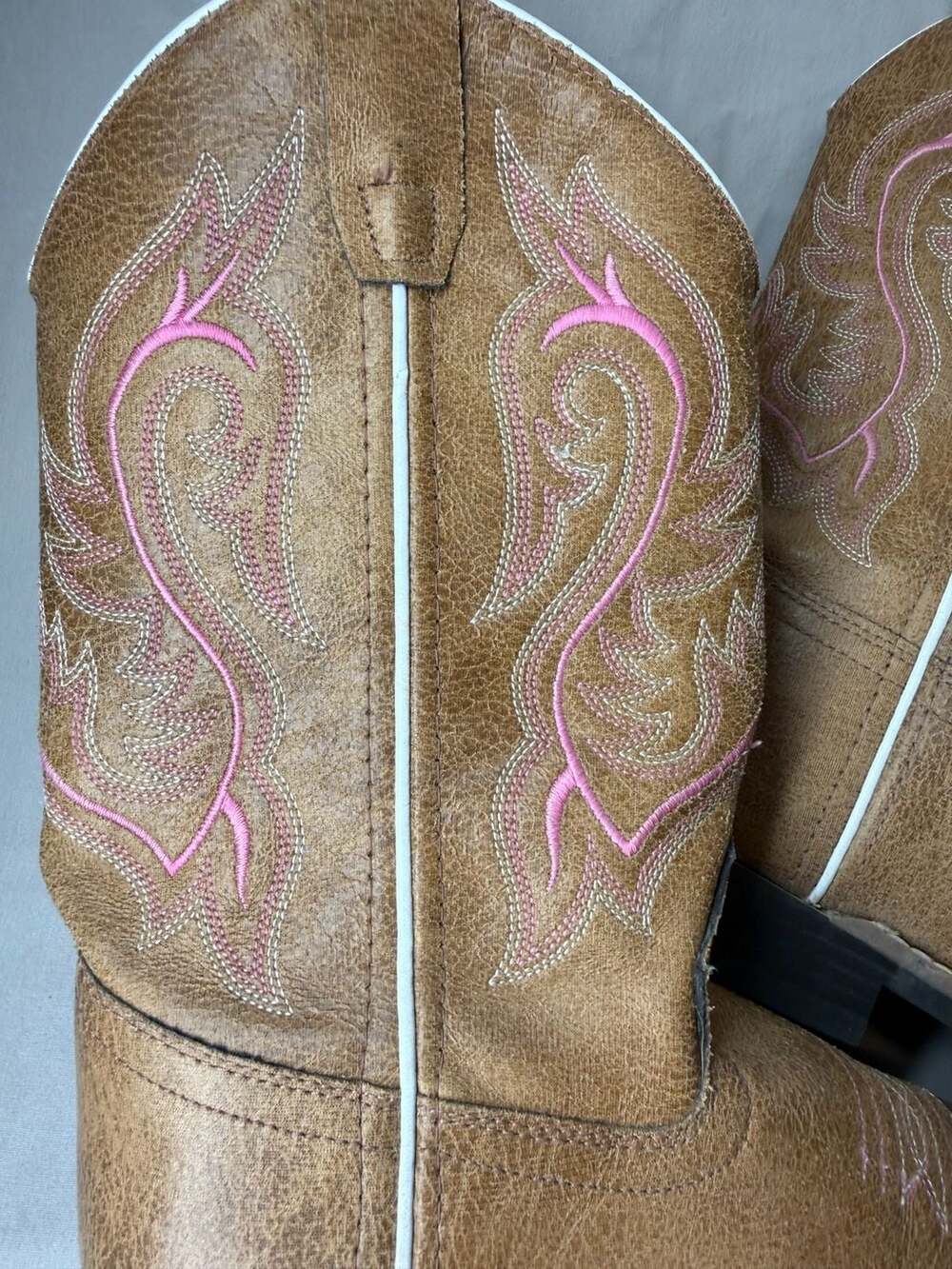 Shyanne BVB9155 Brown Western Cowboy Boots Size 4.0D - Picture 6 of 9